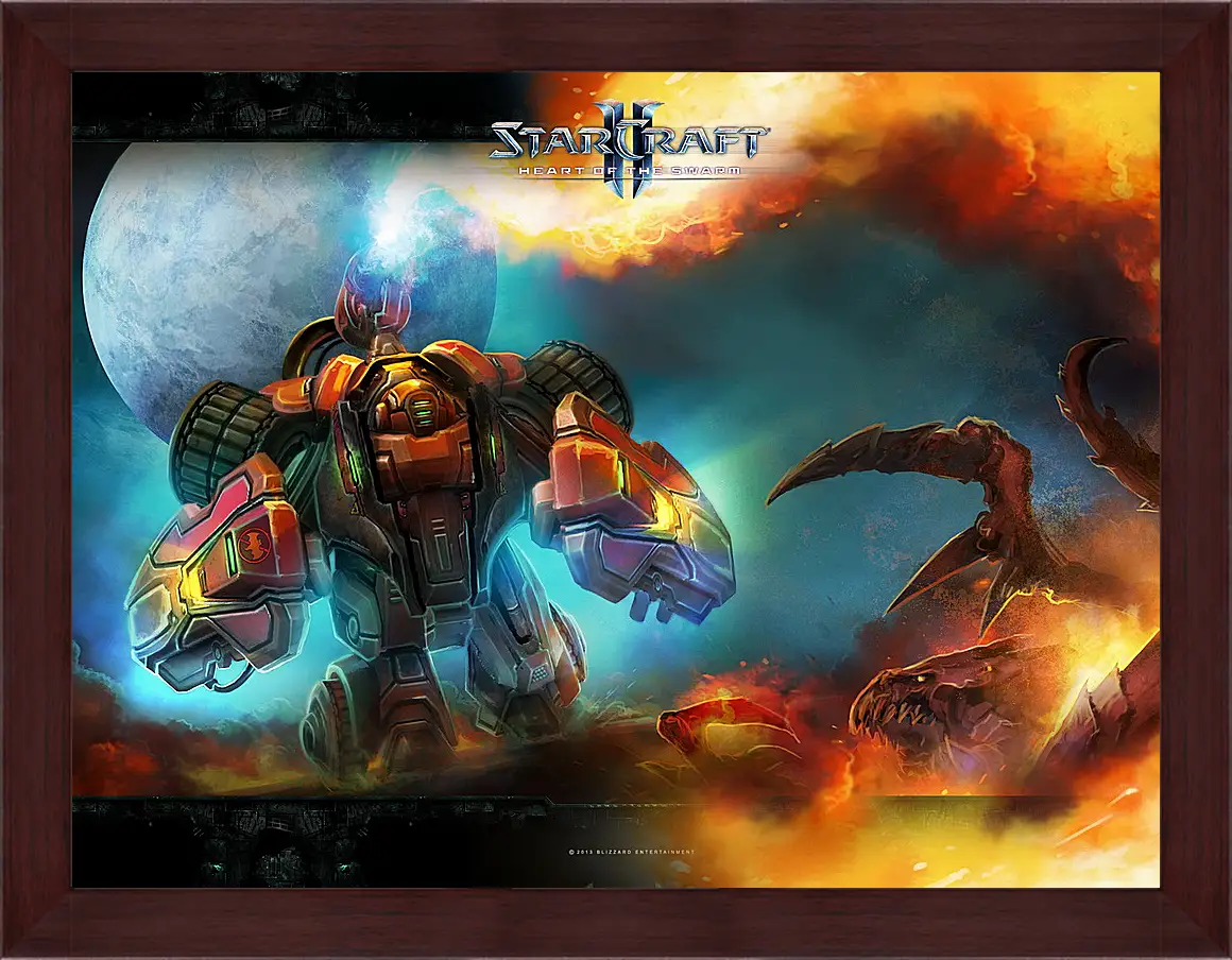 Картина в раме - StarCraft II: Heart Of The Swarm