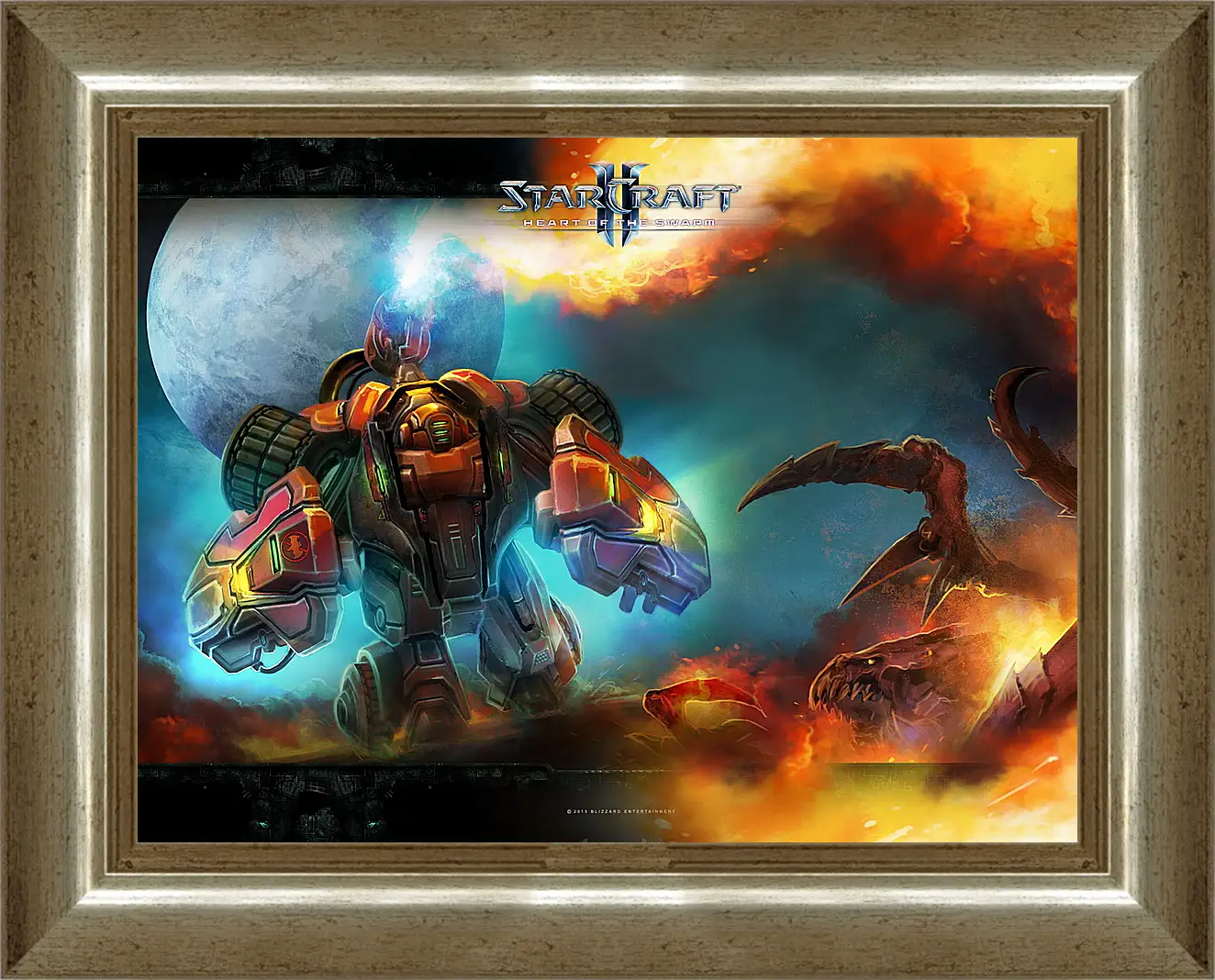 Картина в раме - StarCraft II: Heart Of The Swarm