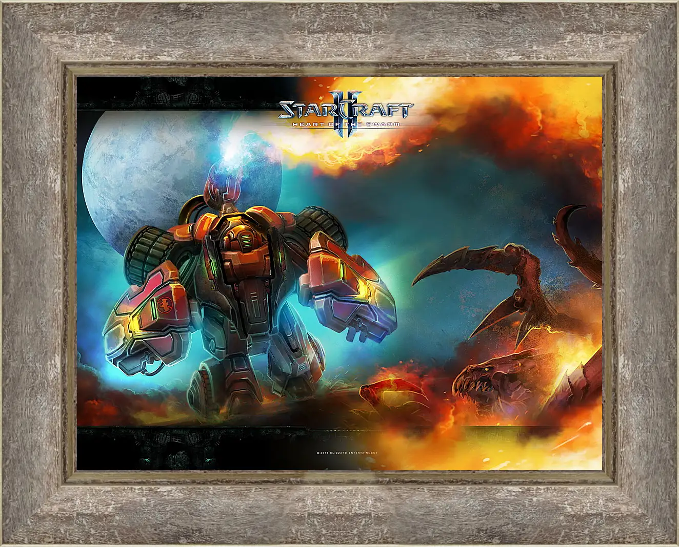 Картина в раме - StarCraft II: Heart Of The Swarm