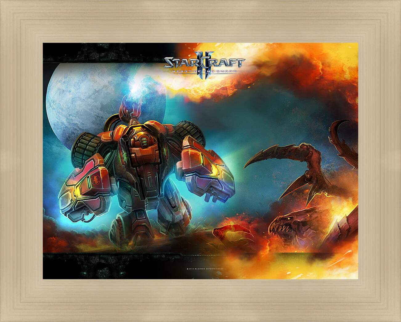 Картина в раме - StarCraft II: Heart Of The Swarm