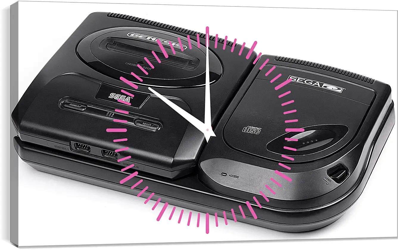 Часы картина - Sega Mega-cd
