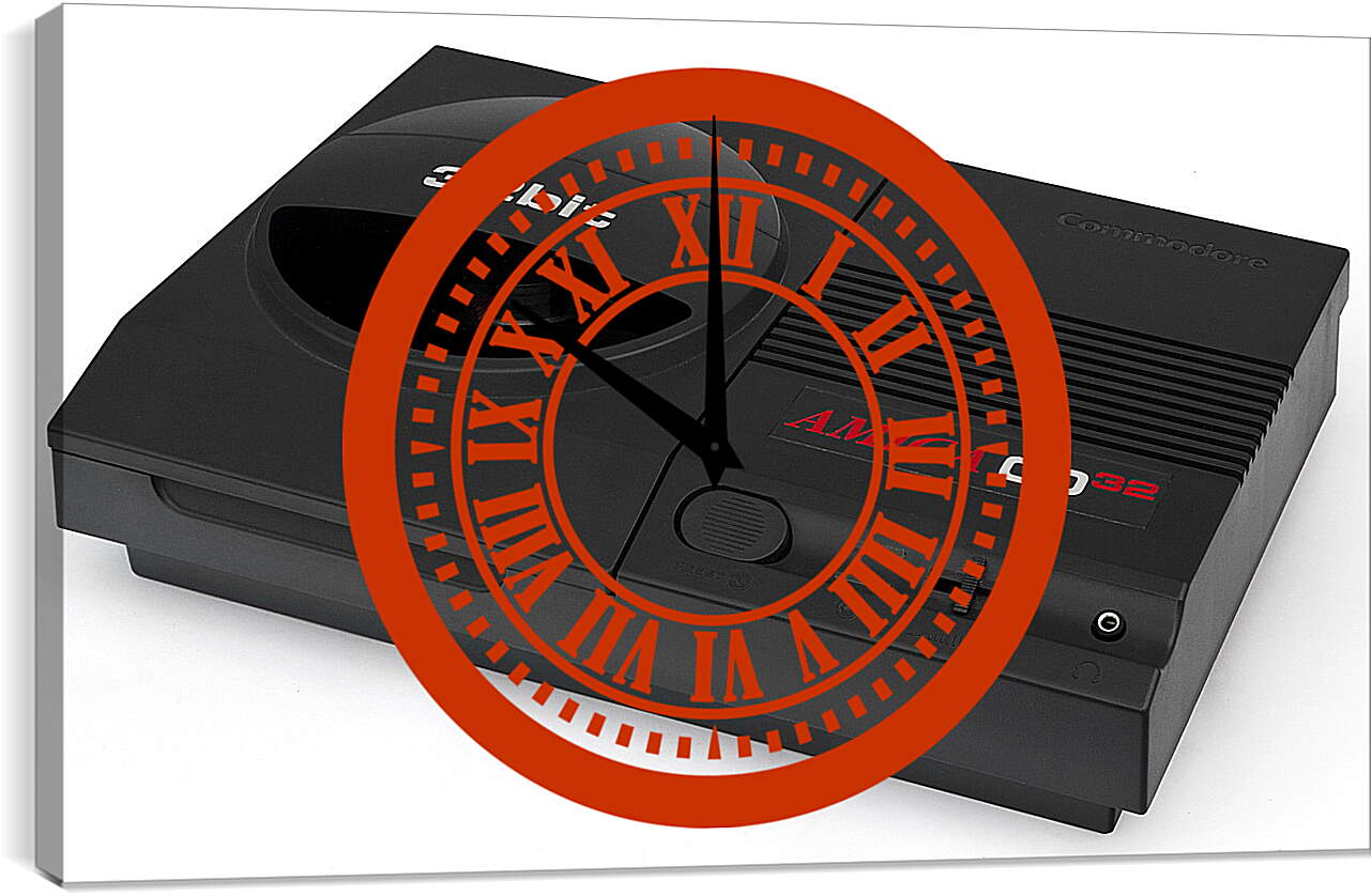 Часы картина - Amiga Cd32

