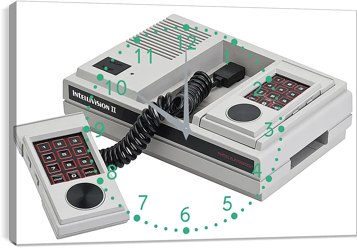 Часы картина - Intellivision II
