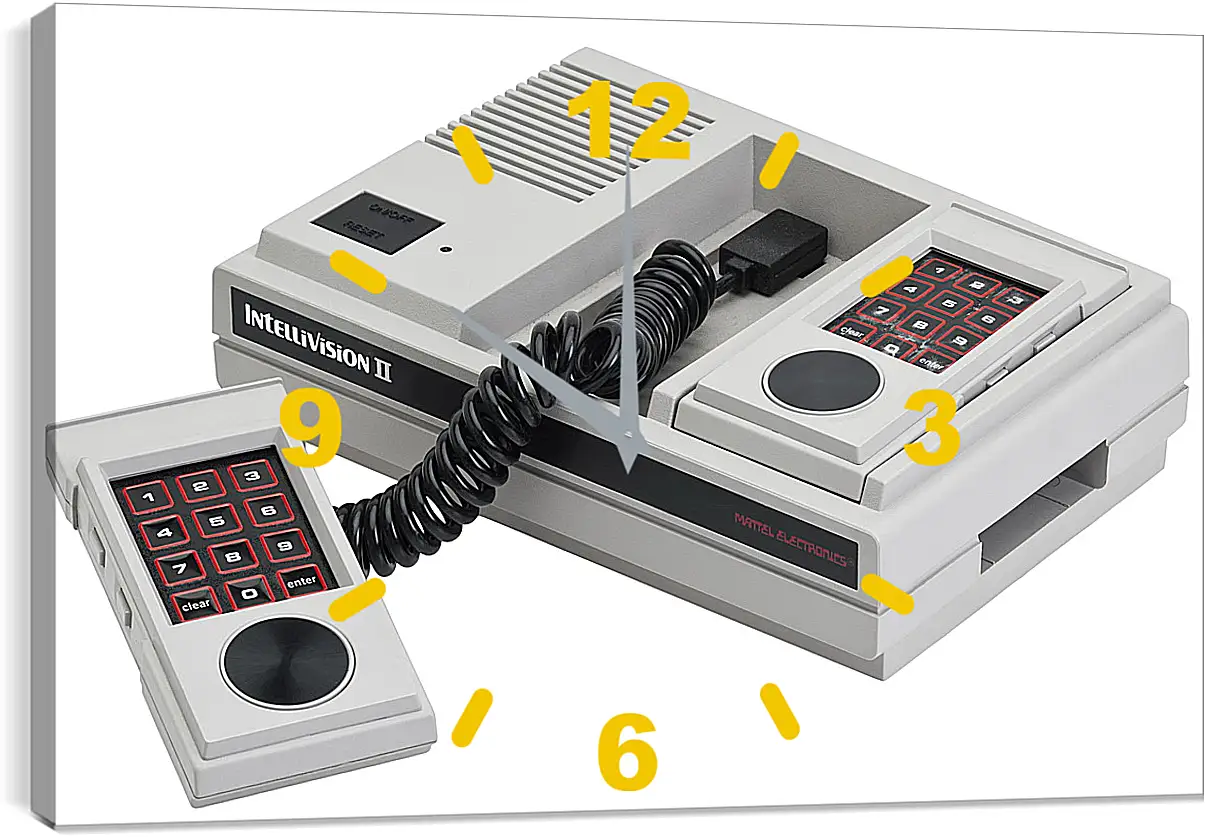 Часы картина - Intellivision II
