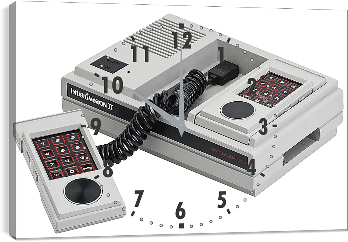 Часы картина - Intellivision II
