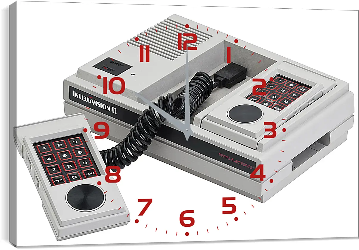 Часы картина - Intellivision II
