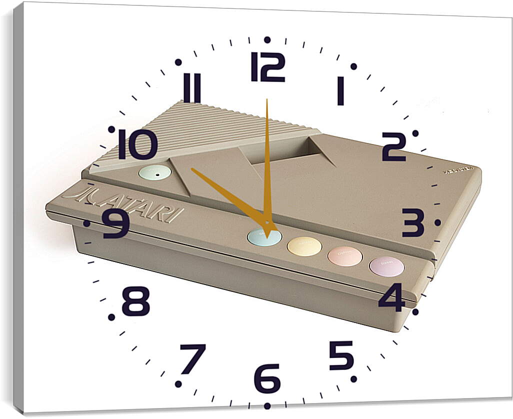 Часы картина - Atari Xegs
