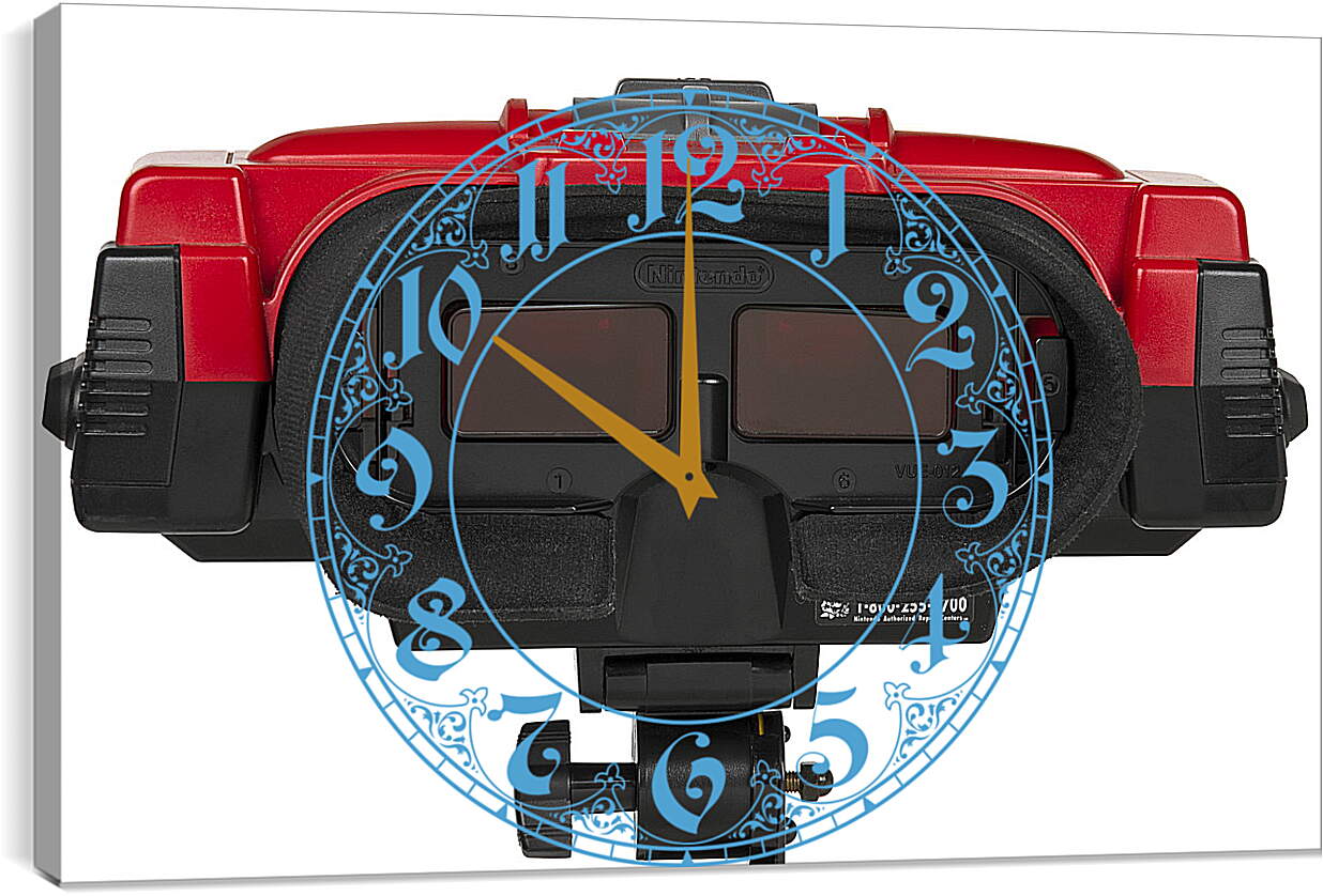 Часы картина - Virtual Boy
