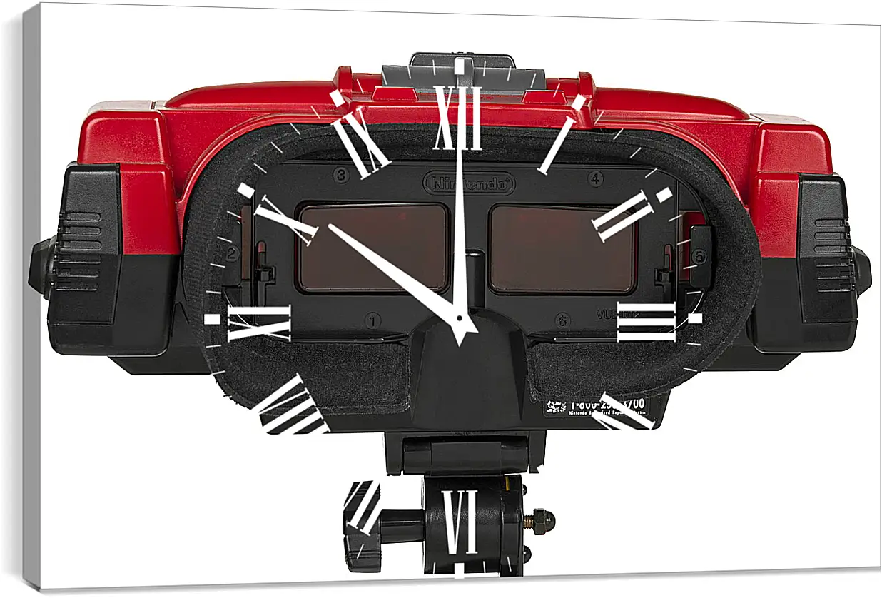 Часы картина - Virtual Boy
