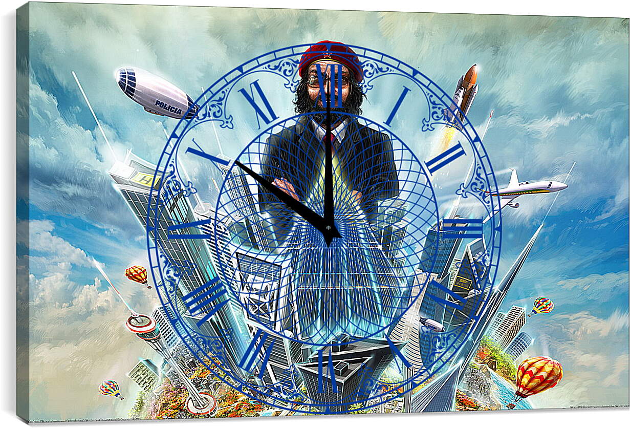 Часы картина - Tropico 4
