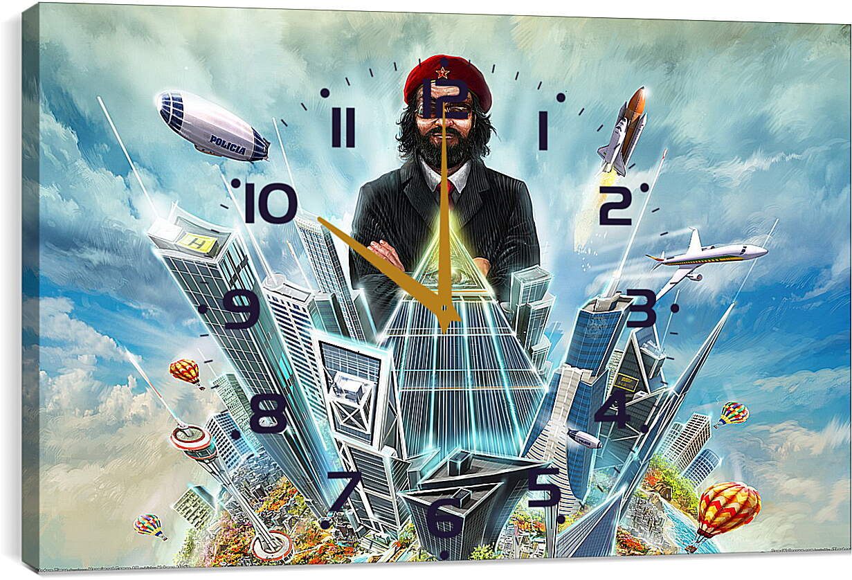 Часы картина - Tropico 4
