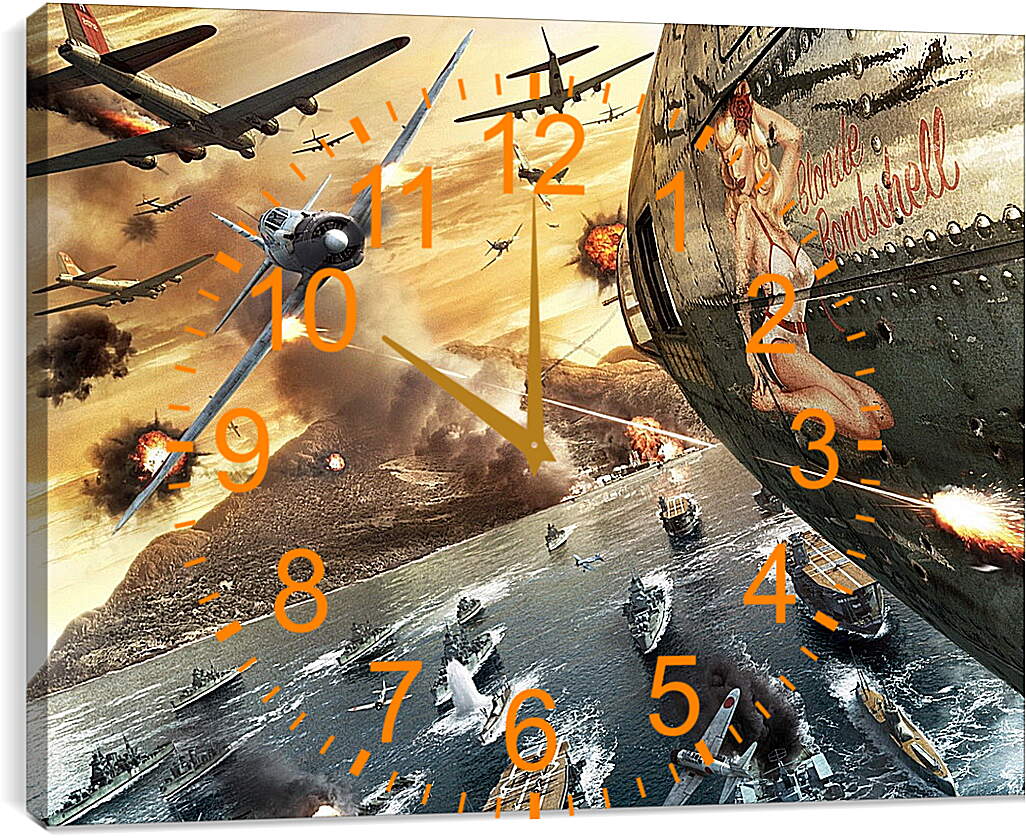 Часы картина - Battlestations: Pacific
