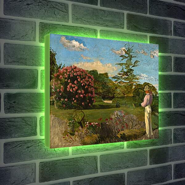 Лайтбокс световая панель - Маленький садовник. Жан Фредерик Базиль