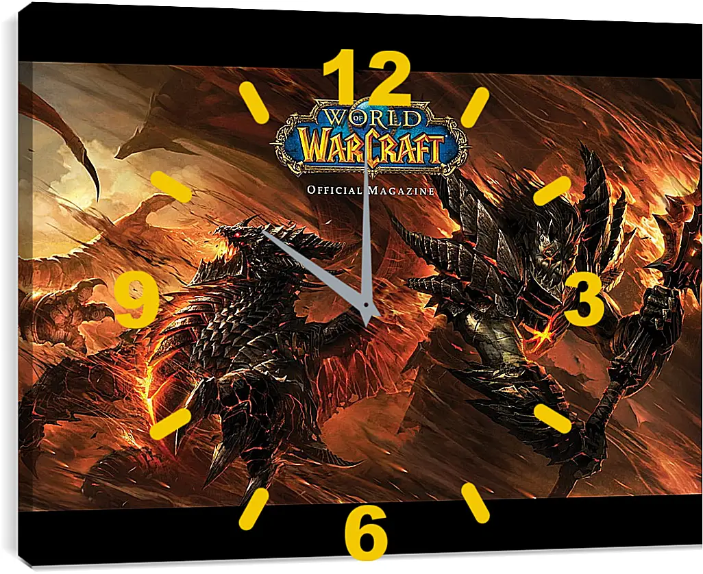 Часы картина - World Of Warcraft