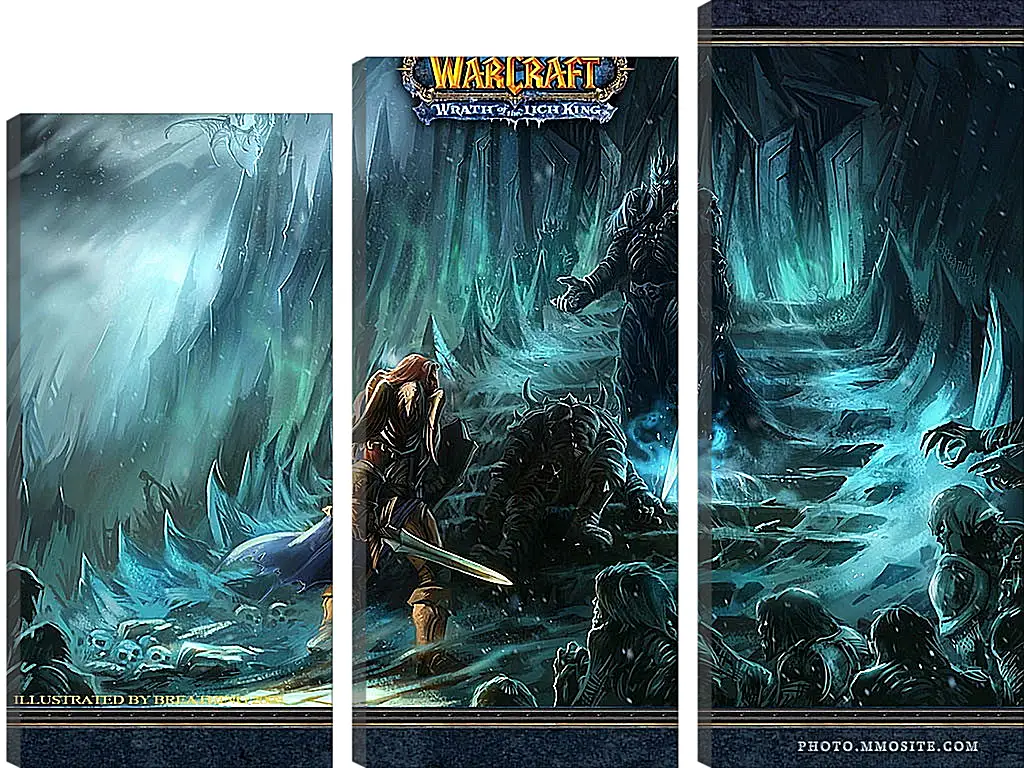 Модульная картина - World Of Warcraft: Wrath Of The Lich King