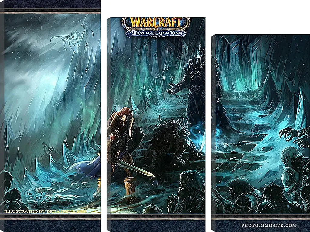 Модульная картина - World Of Warcraft: Wrath Of The Lich King