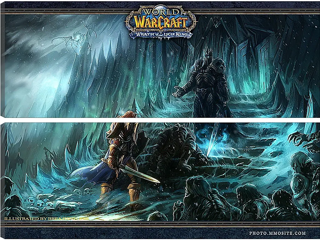 Модульная картина - World Of Warcraft: Wrath Of The Lich King