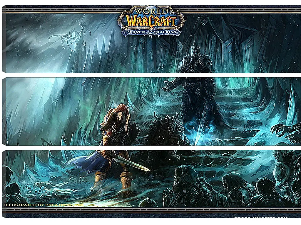 Модульная картина - World Of Warcraft: Wrath Of The Lich King