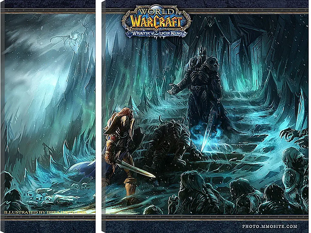 Модульная картина - World Of Warcraft: Wrath Of The Lich King