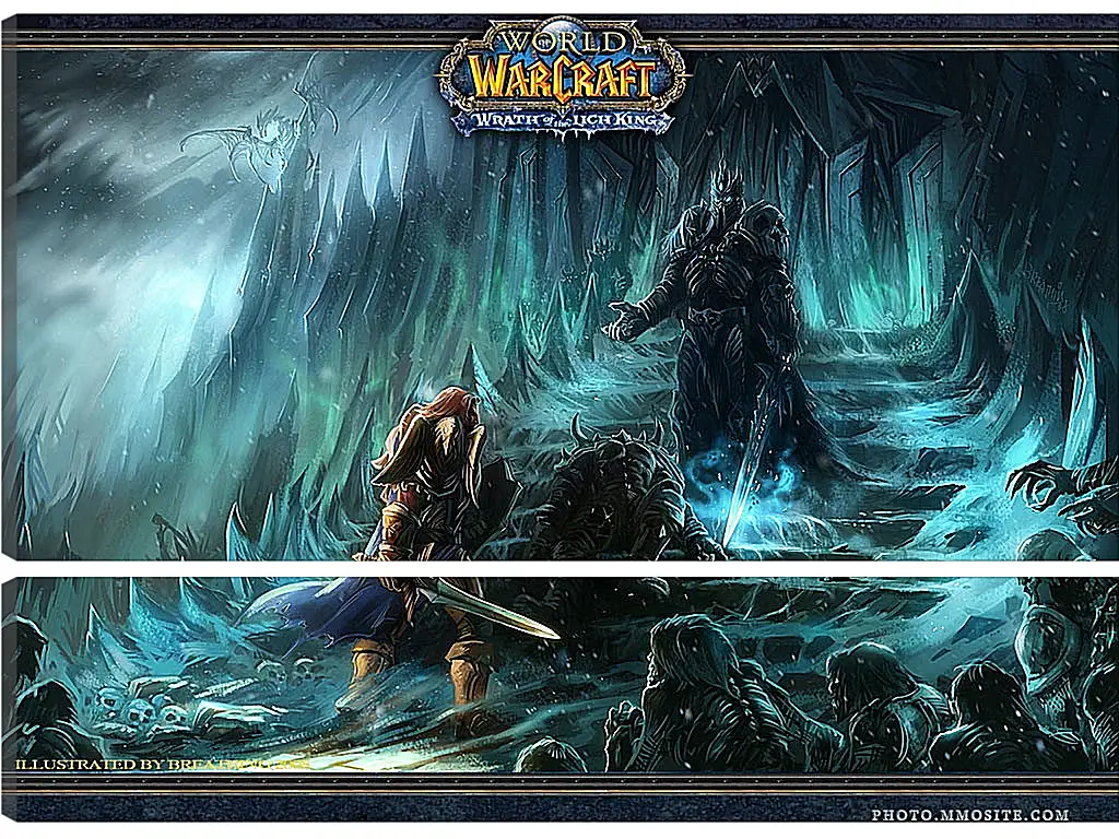 Модульная картина - World Of Warcraft: Wrath Of The Lich King