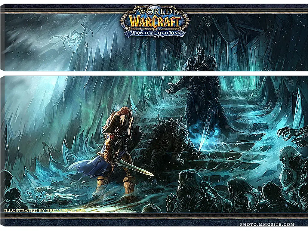 Модульная картина - World Of Warcraft: Wrath Of The Lich King