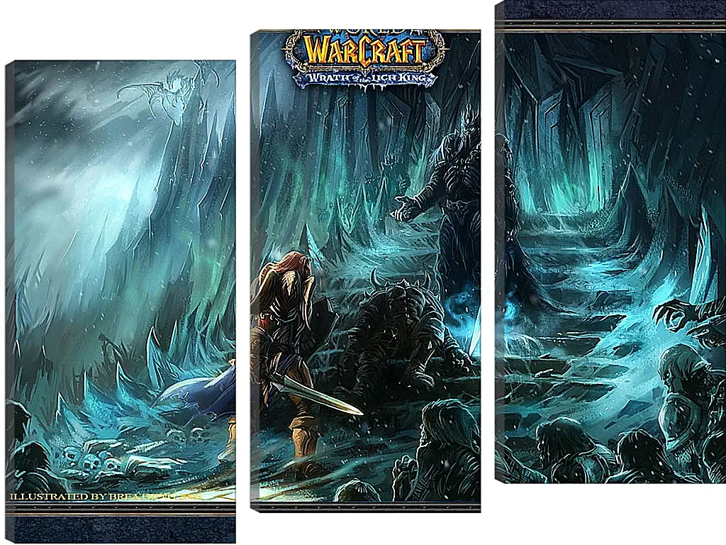 Модульная картина - World Of Warcraft: Wrath Of The Lich King