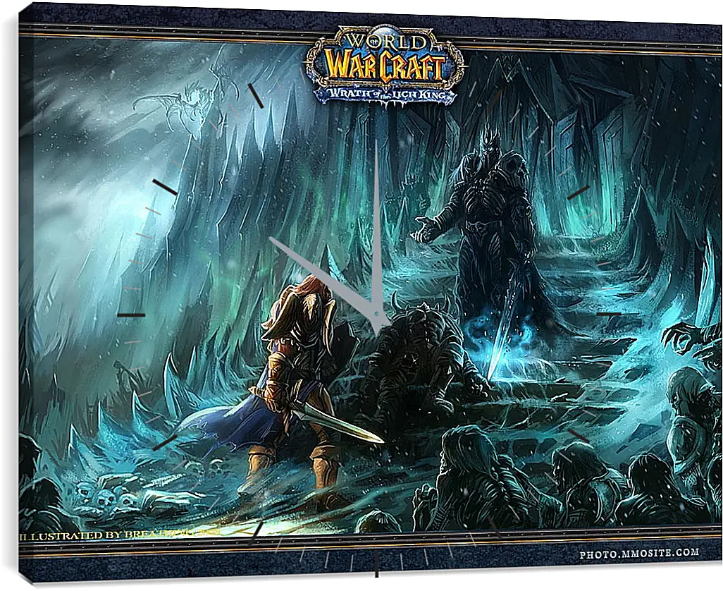 Часы картина - World Of Warcraft: Wrath Of The Lich King