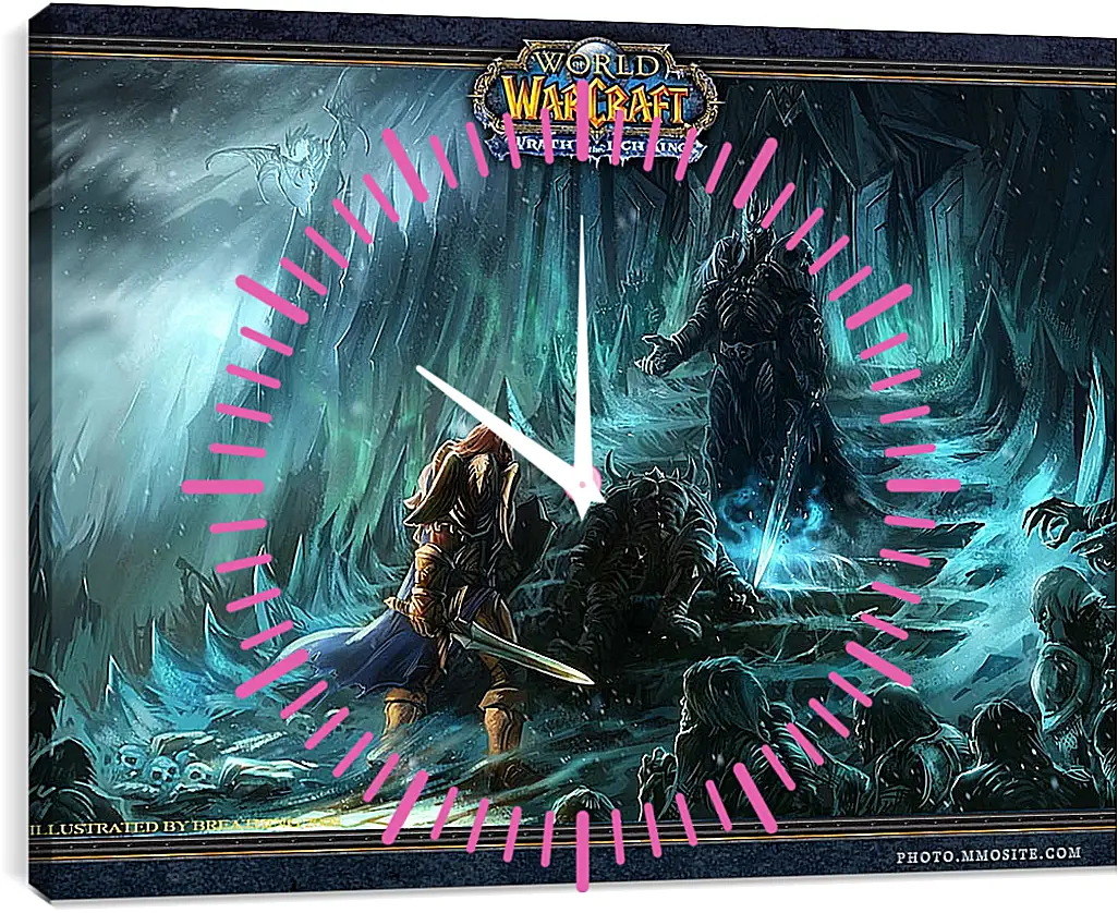 Часы картина - World Of Warcraft: Wrath Of The Lich King
