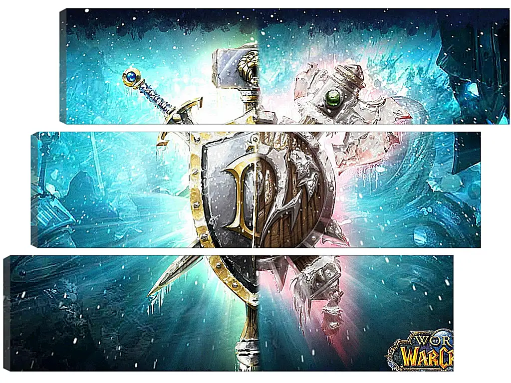 Модульная картина - World Of Warcraft: Wrath Of The Lich King