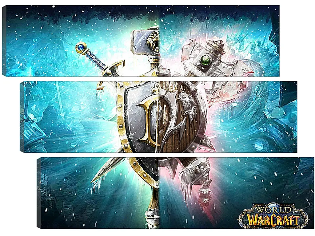 Модульная картина - World Of Warcraft: Wrath Of The Lich King