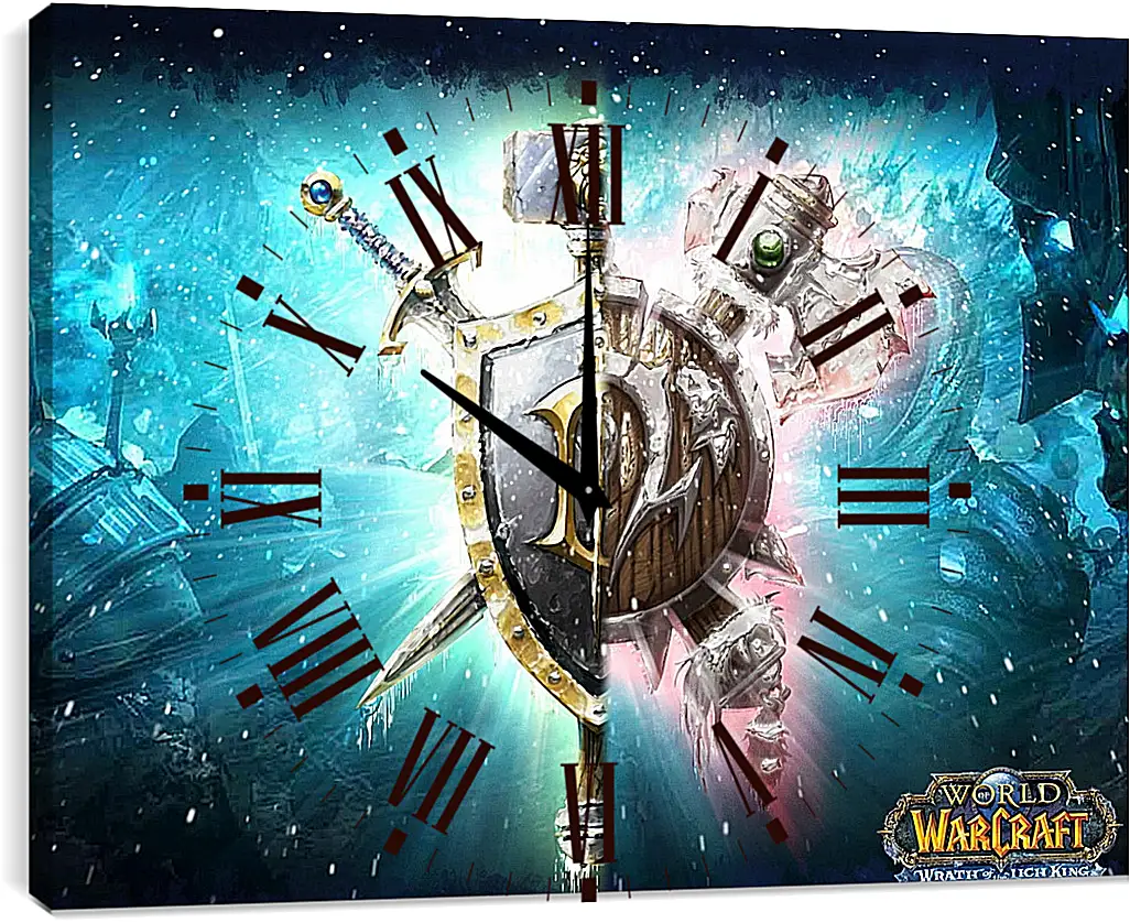 Часы картина - World Of Warcraft: Wrath Of The Lich King
