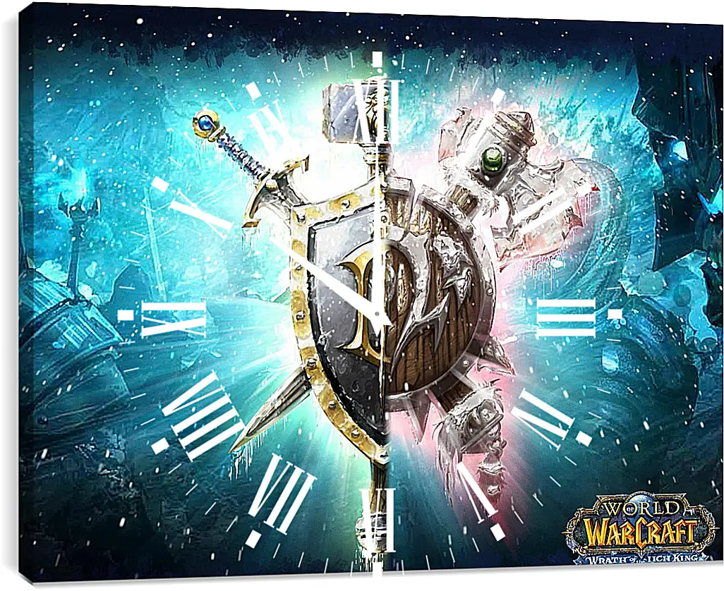 Часы картина - World Of Warcraft: Wrath Of The Lich King