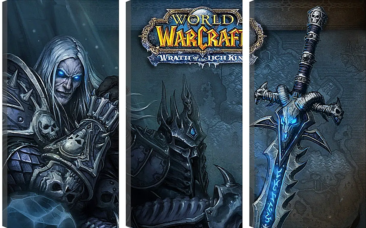 Модульная картина - World Of Warcraft: Wrath Of The Lich King