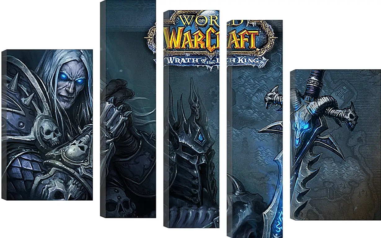 Модульная картина - World Of Warcraft: Wrath Of The Lich King