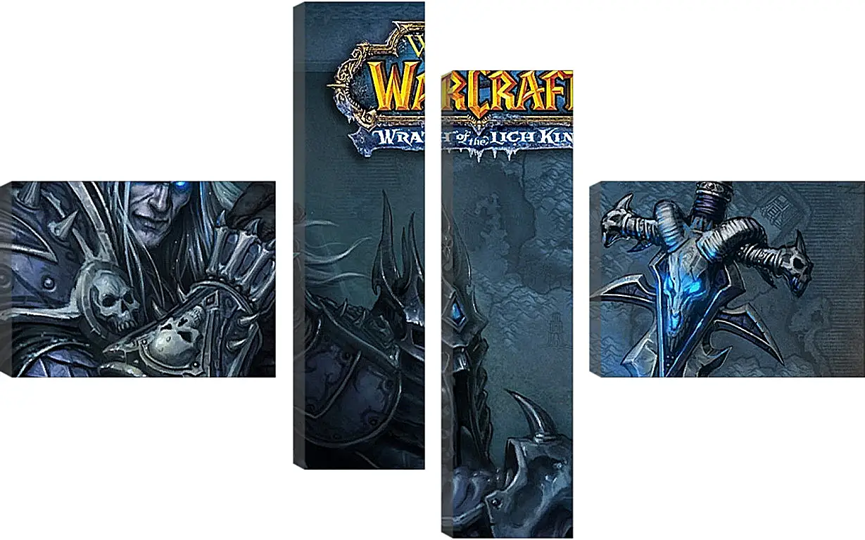 Модульная картина - World Of Warcraft: Wrath Of The Lich King