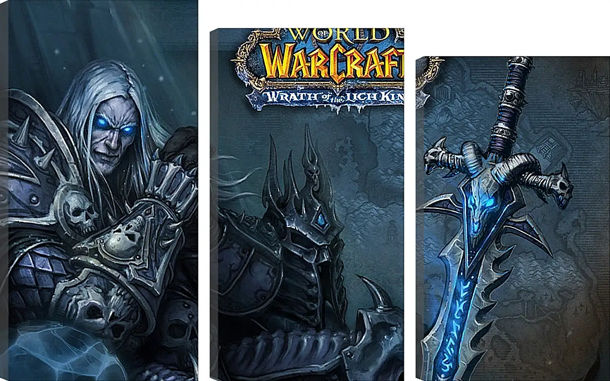 Модульная картина - World Of Warcraft: Wrath Of The Lich King