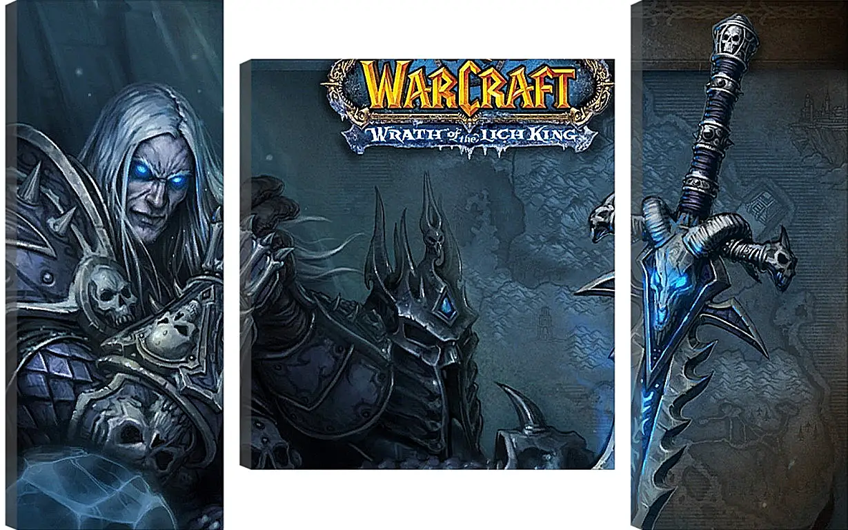 Модульная картина - World Of Warcraft: Wrath Of The Lich King