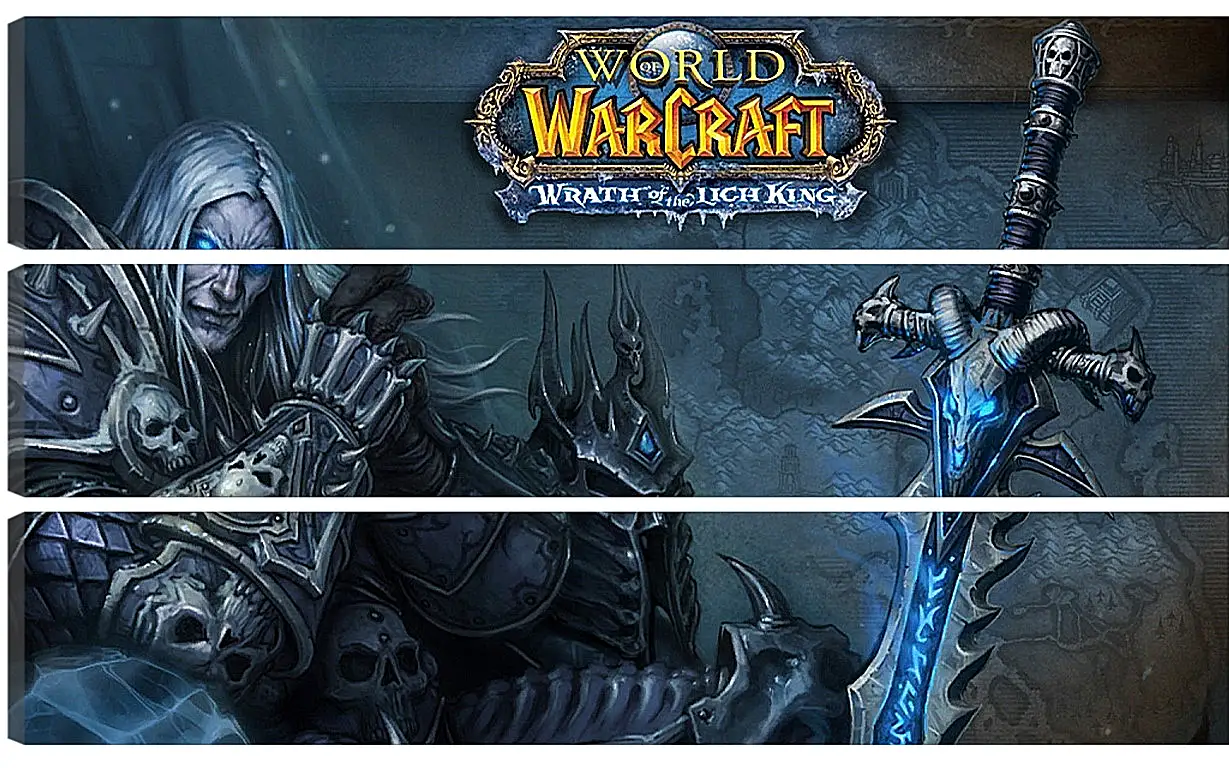 Модульная картина - World Of Warcraft: Wrath Of The Lich King