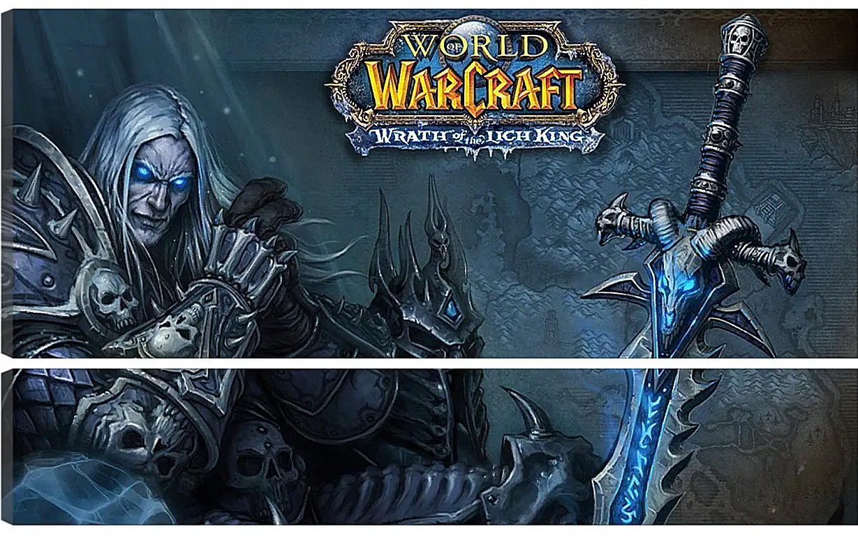 Модульная картина - World Of Warcraft: Wrath Of The Lich King