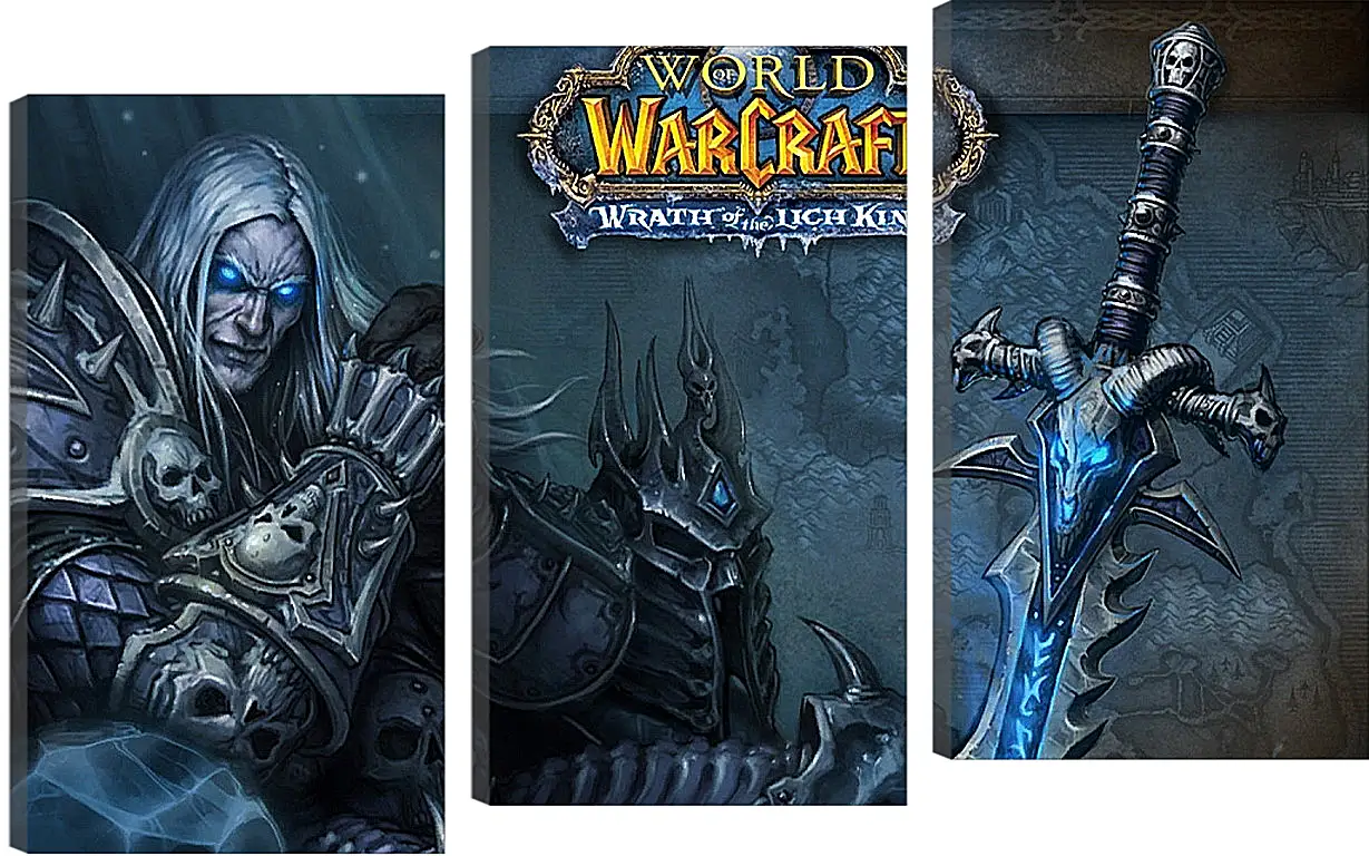 Модульная картина - World Of Warcraft: Wrath Of The Lich King