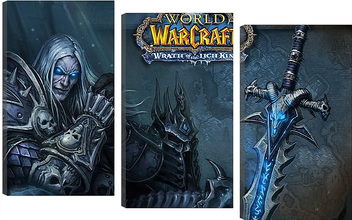 Модульная картина - World Of Warcraft: Wrath Of The Lich King