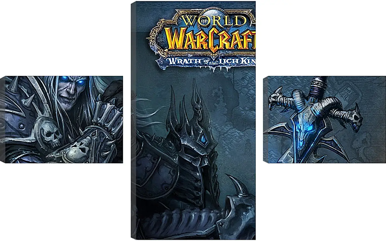 Модульная картина - World Of Warcraft: Wrath Of The Lich King