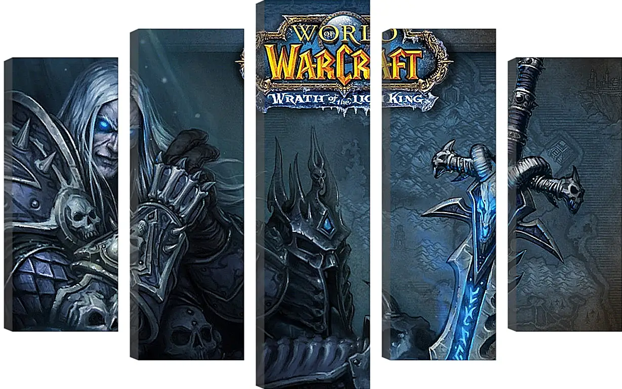 Модульная картина - World Of Warcraft: Wrath Of The Lich King