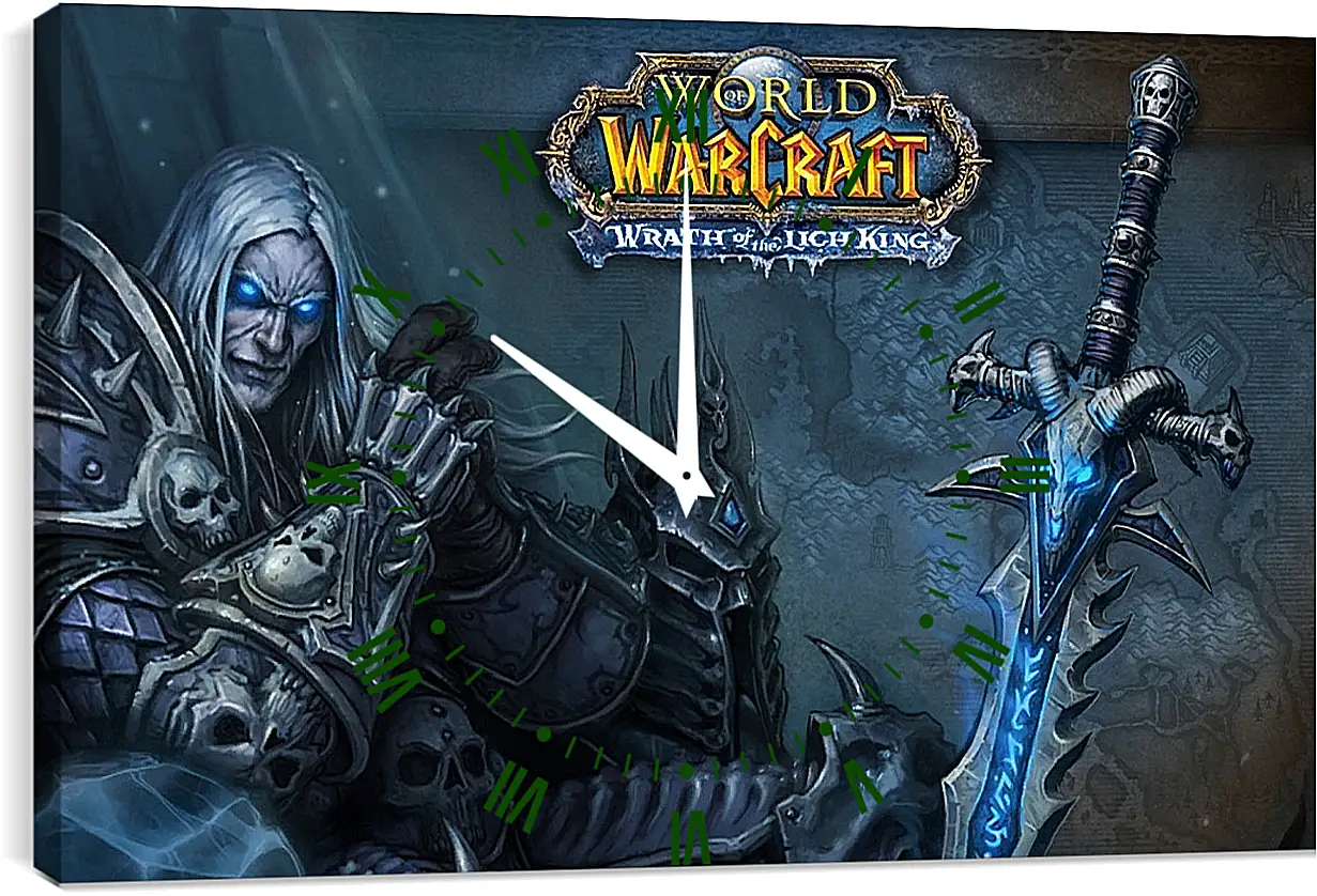 Часы картина - World Of Warcraft: Wrath Of The Lich King