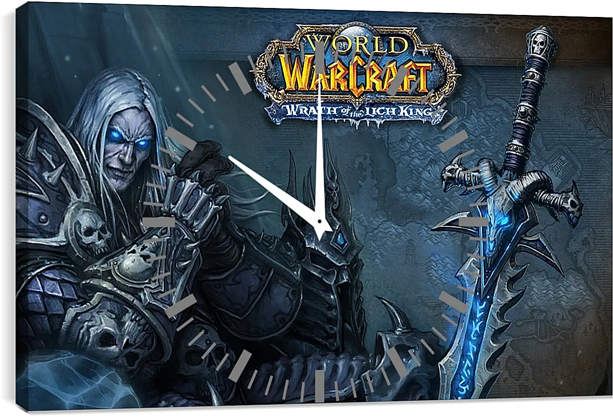 Часы картина - World Of Warcraft: Wrath Of The Lich King