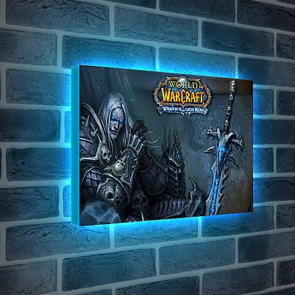 Лайтбокс световая панель - World Of Warcraft: Wrath Of The Lich King