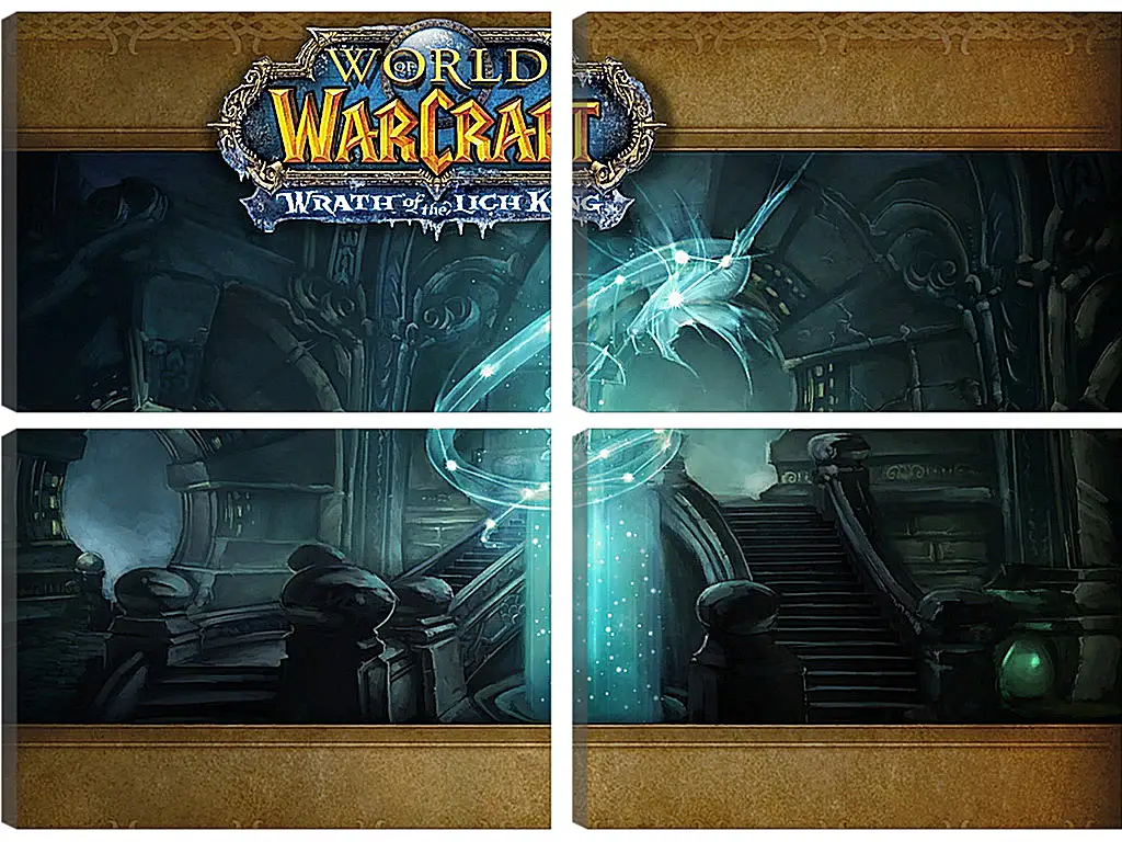 Модульная картина - World Of Warcraft: Wrath Of The Lich King