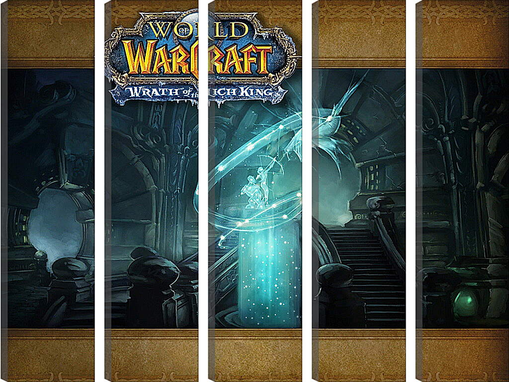 Модульная картина - World Of Warcraft: Wrath Of The Lich King