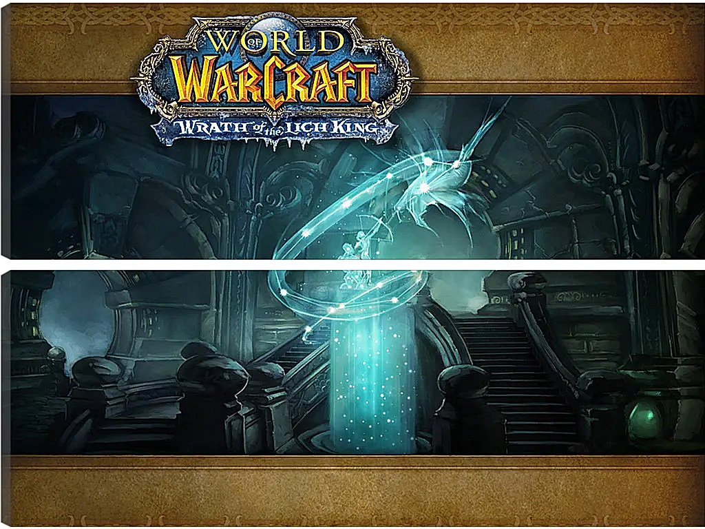 Модульная картина - World Of Warcraft: Wrath Of The Lich King