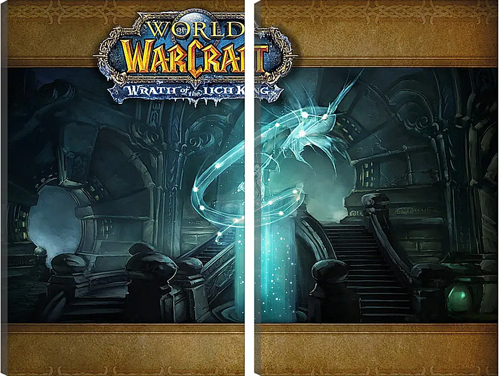 Модульная картина - World Of Warcraft: Wrath Of The Lich King